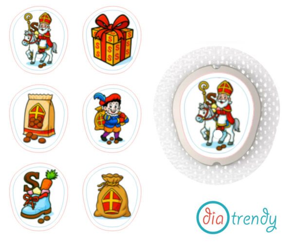 dexcomG7_sinterklaas2 Dexcom G7 stickers Sinterklaas